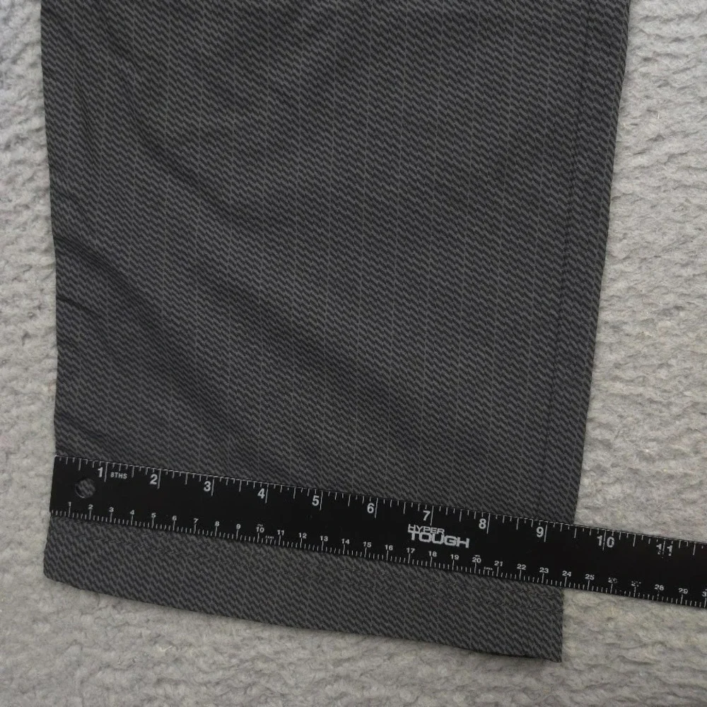 Nike Golf Tour Performance Dri-FIT Pants Mens 40x32‎ Gray Herringbone Stretch